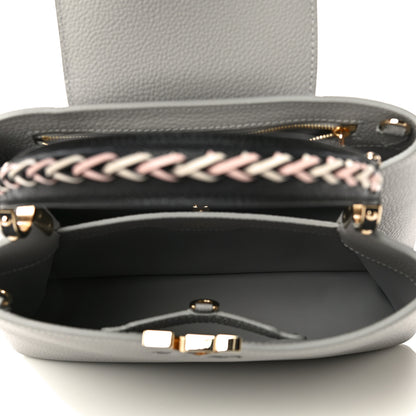 Louis Vuitton Taurillon Woven Capucines PM 4 of 9