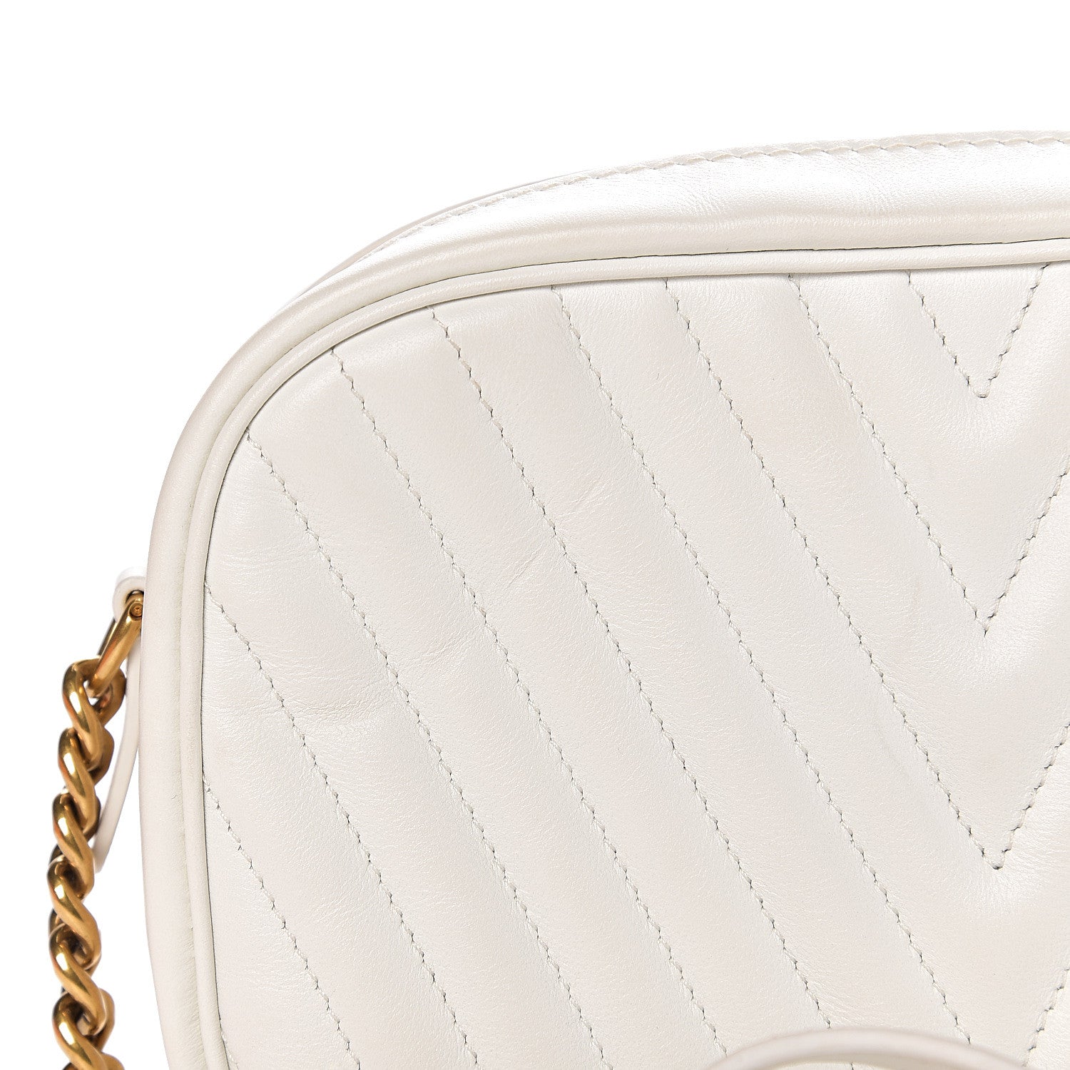 Louis Vuitton Calfskin New Wave Camera Bag White 7 of 12