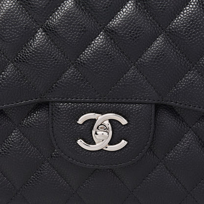 Chanel Caviar Quilted Jumbo Double Flap Black 8 of 11