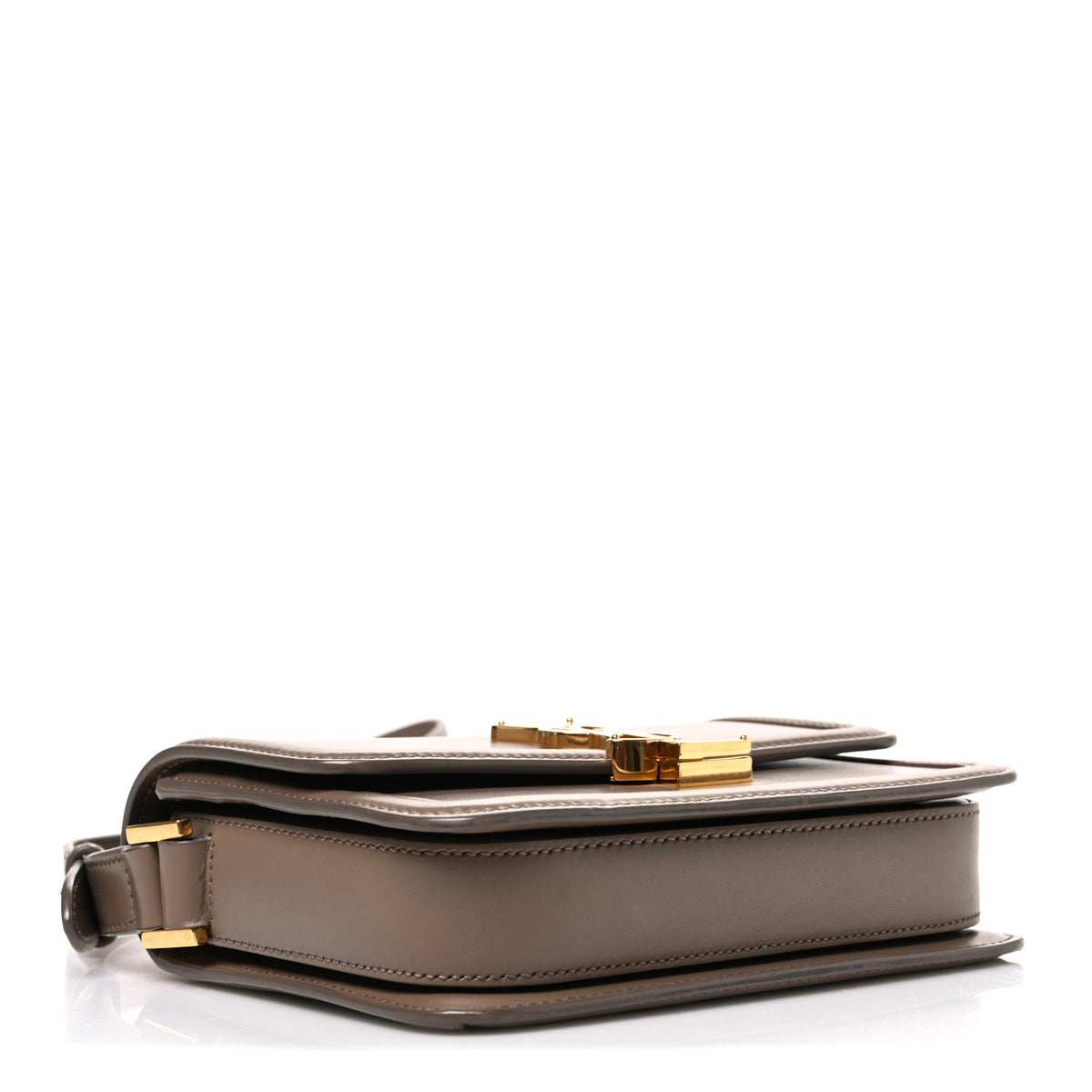 Smooth Calfskin Small Solferino Satchel Natural Tan