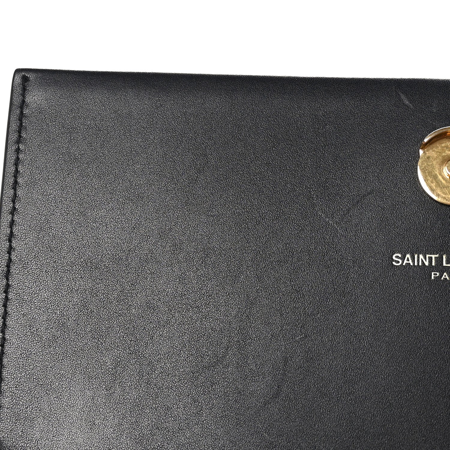 Saint Laurent Smooth Calfskin Small Classic Monogram Kate Tassel Satchel Black 11 of 11