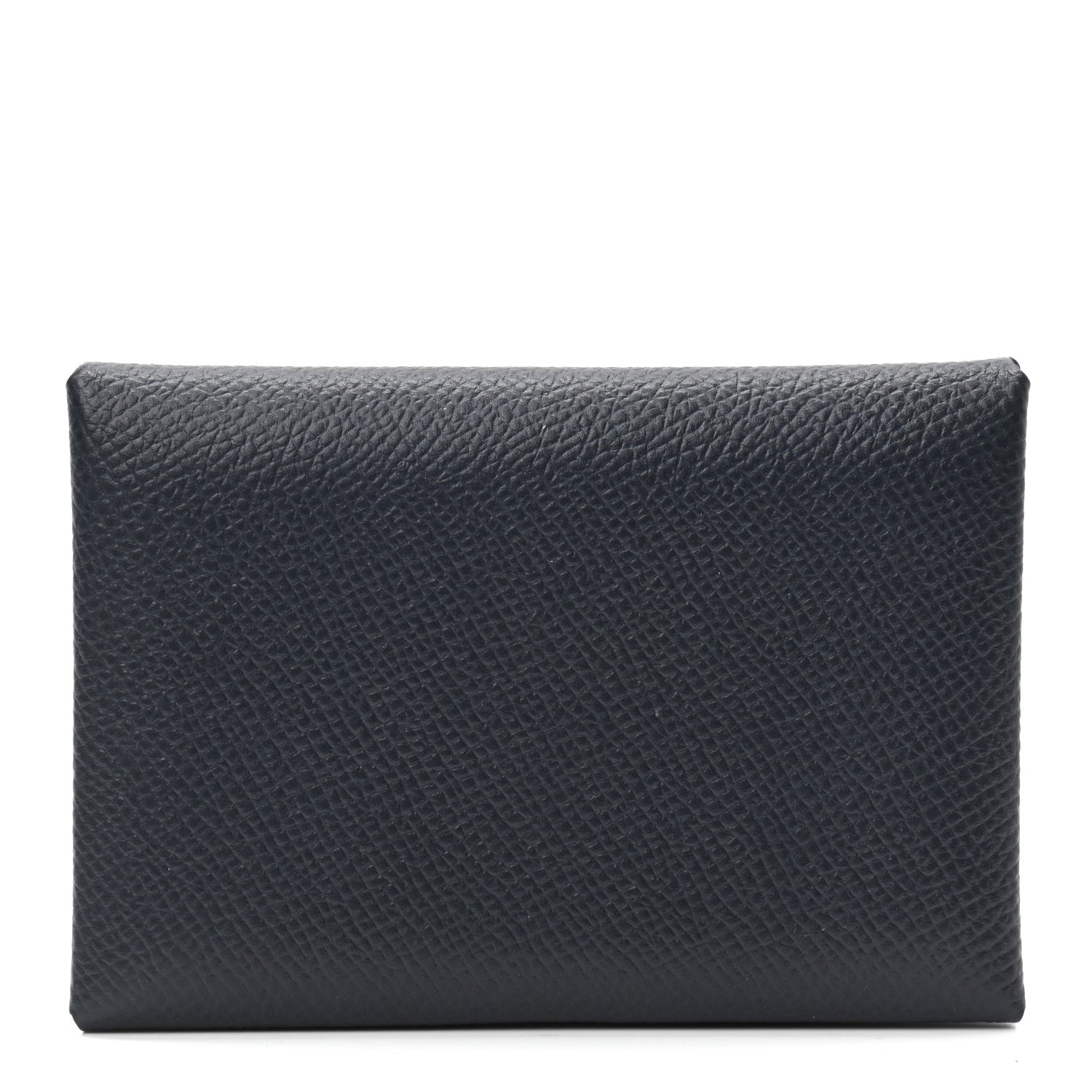 Hermes Epsom Duo Calvi Card Case Bleu Indigo 1 of 6