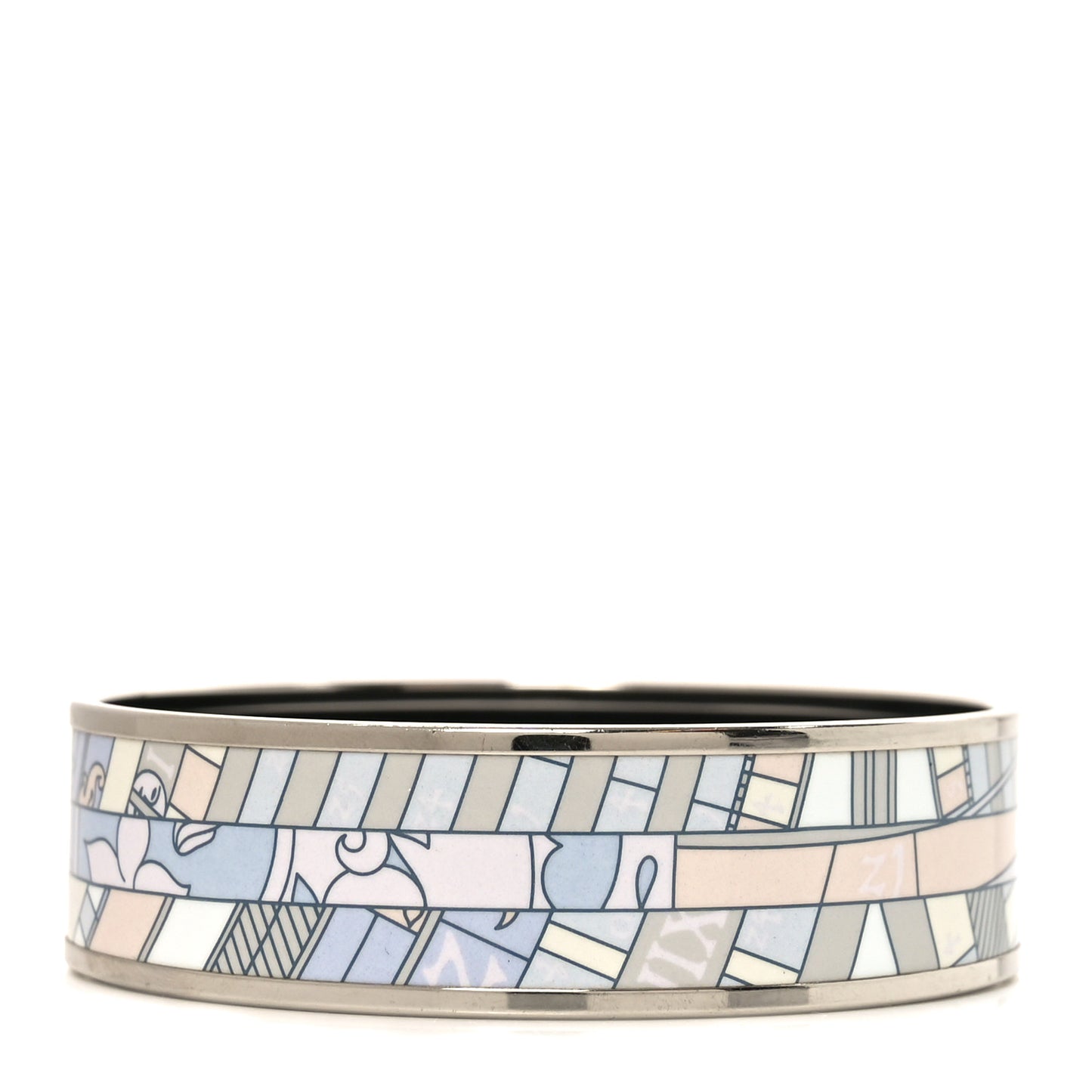 Enamel Printed Wide Astrologie Nouvelle Bracelet 70