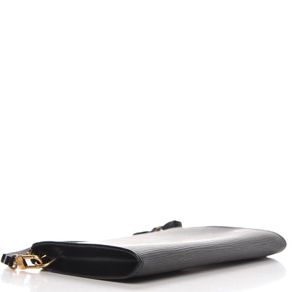 Louis Vuitton Epi Pochette Accessories 24 Black 4 of 9
