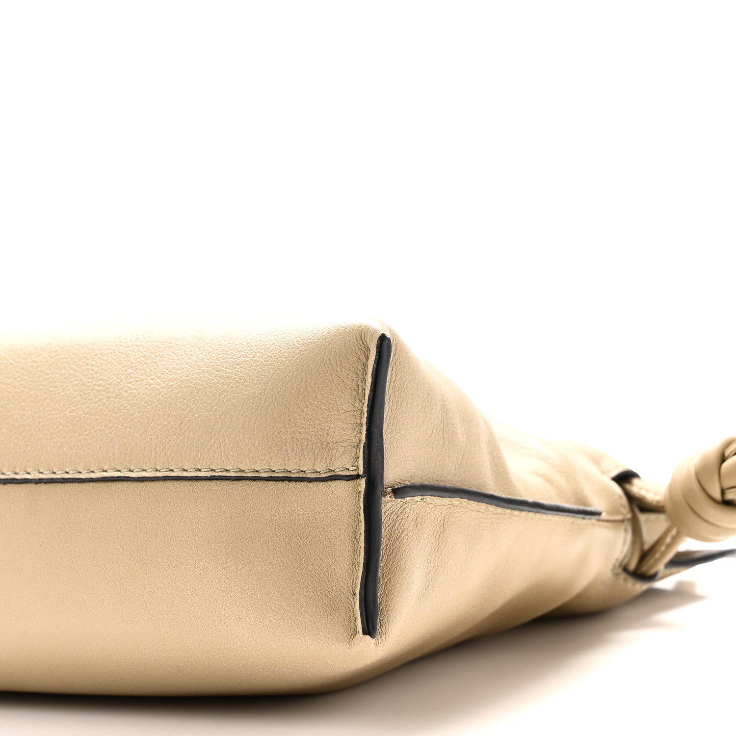 Loewe Calfskin Mini Flamenco Knot Clutch Clay Green 9 of 9