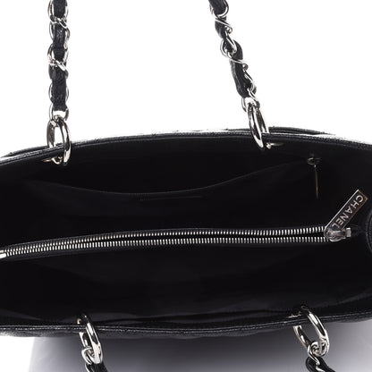 Chanel Caviar Quilted Grand Shopping Tote GST Black 4 of 4