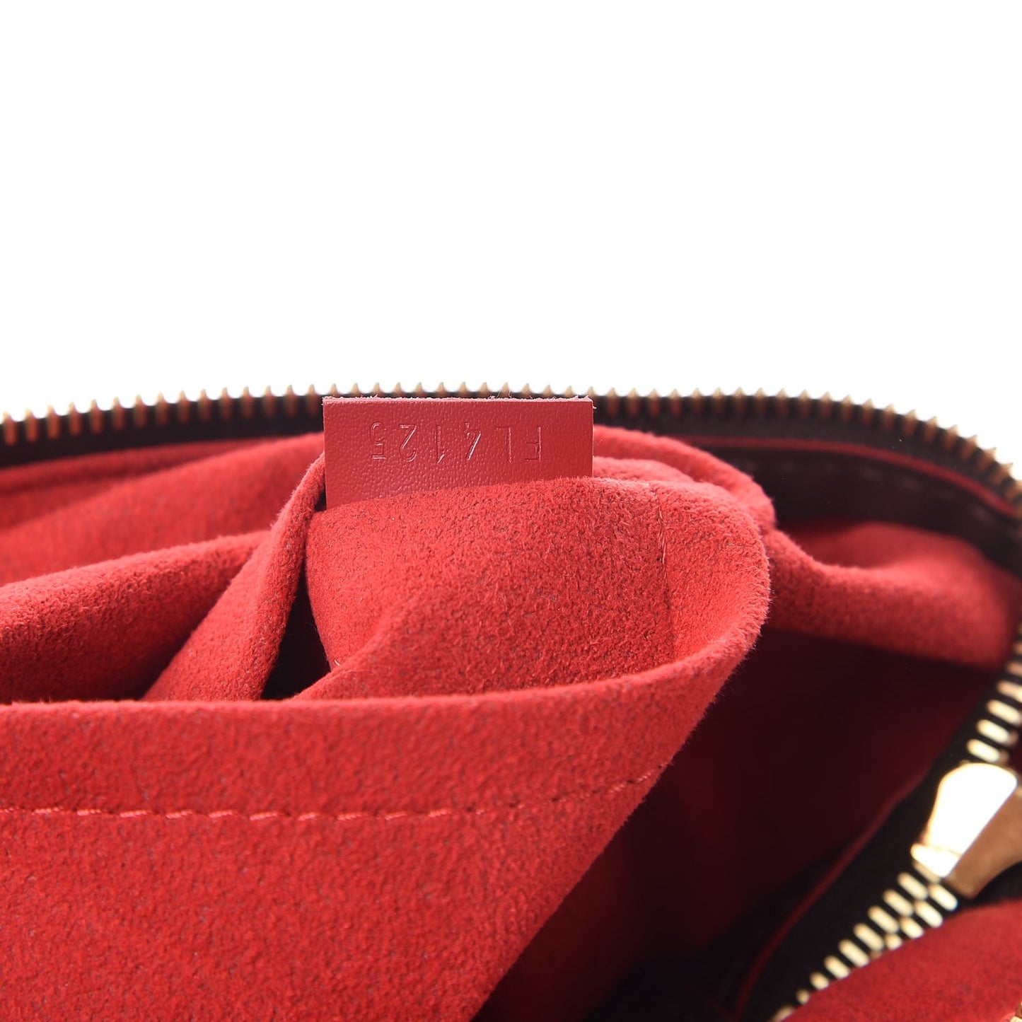 Damier Ebene Caissa Tote PM Cherry