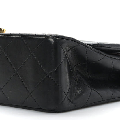 Chanel Lambskin Quilted Small Double Flap Black 10 of 10