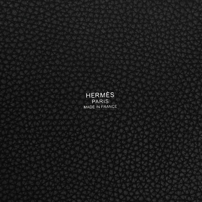 Hermes Taurillon Clemence Picotin Lock 22 MM Black 6 of 12