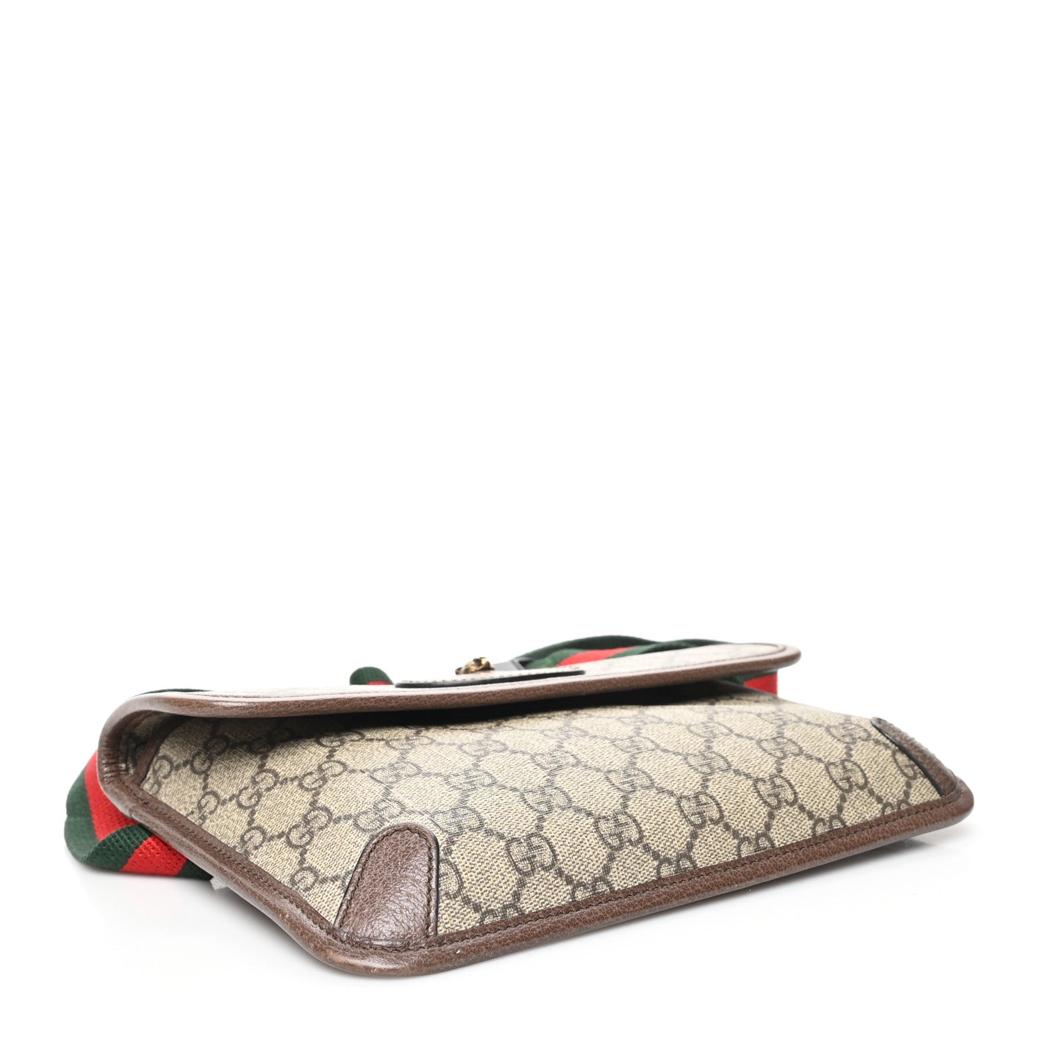 Gucci GG Supreme Monogram Neo Vintage Web Belt Bag Brown 4 of 8