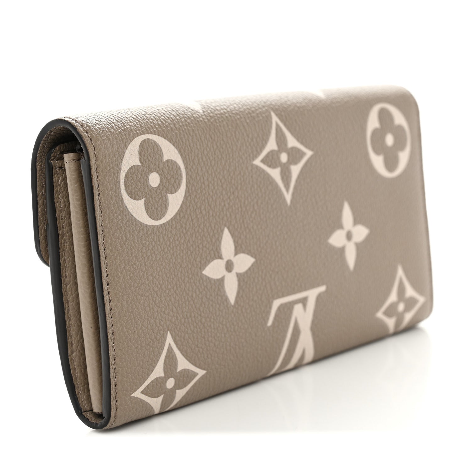 Empreinte Monogram Giant Sarah Wallet Tourterelle Creme