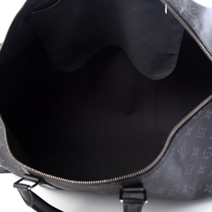 Louis Vuitton Monogram Eclipse Keepall Bandouliere 55 4 of 12