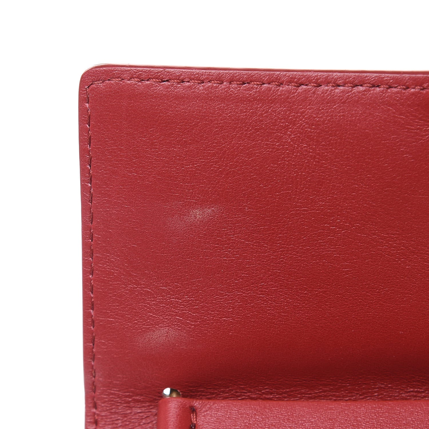 Chloe Calfskin Quilted Mini Drew Bijou Shoulder Bag Dahlia Red 11 of 11