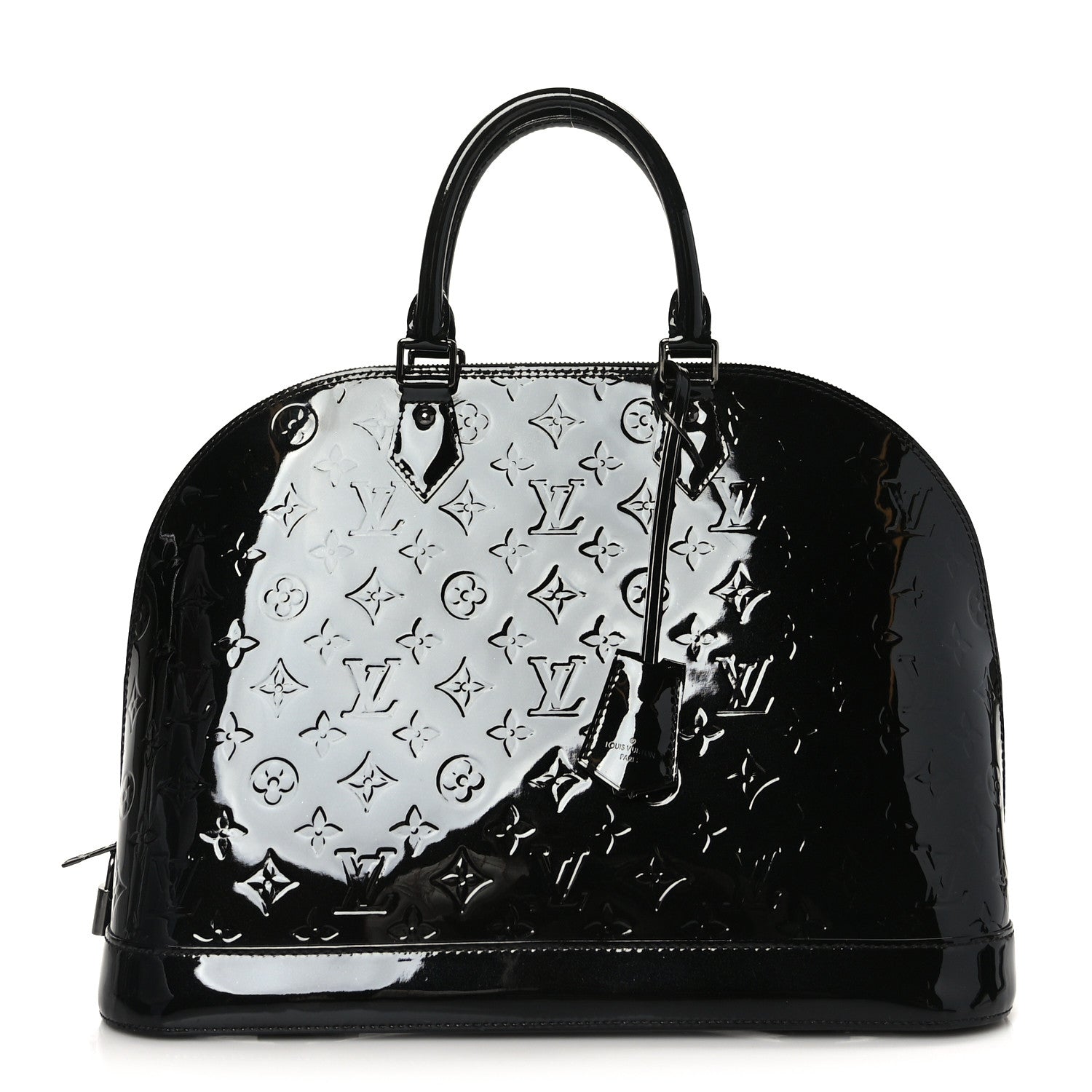 Louis Vuitton Vernis Alma GM Noir Magnetique 1 of 8