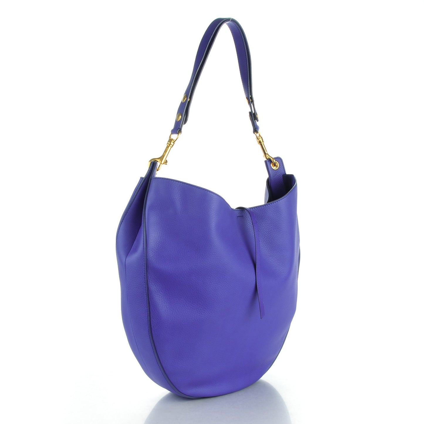 Supple Calfskin Large Hobo Indigo