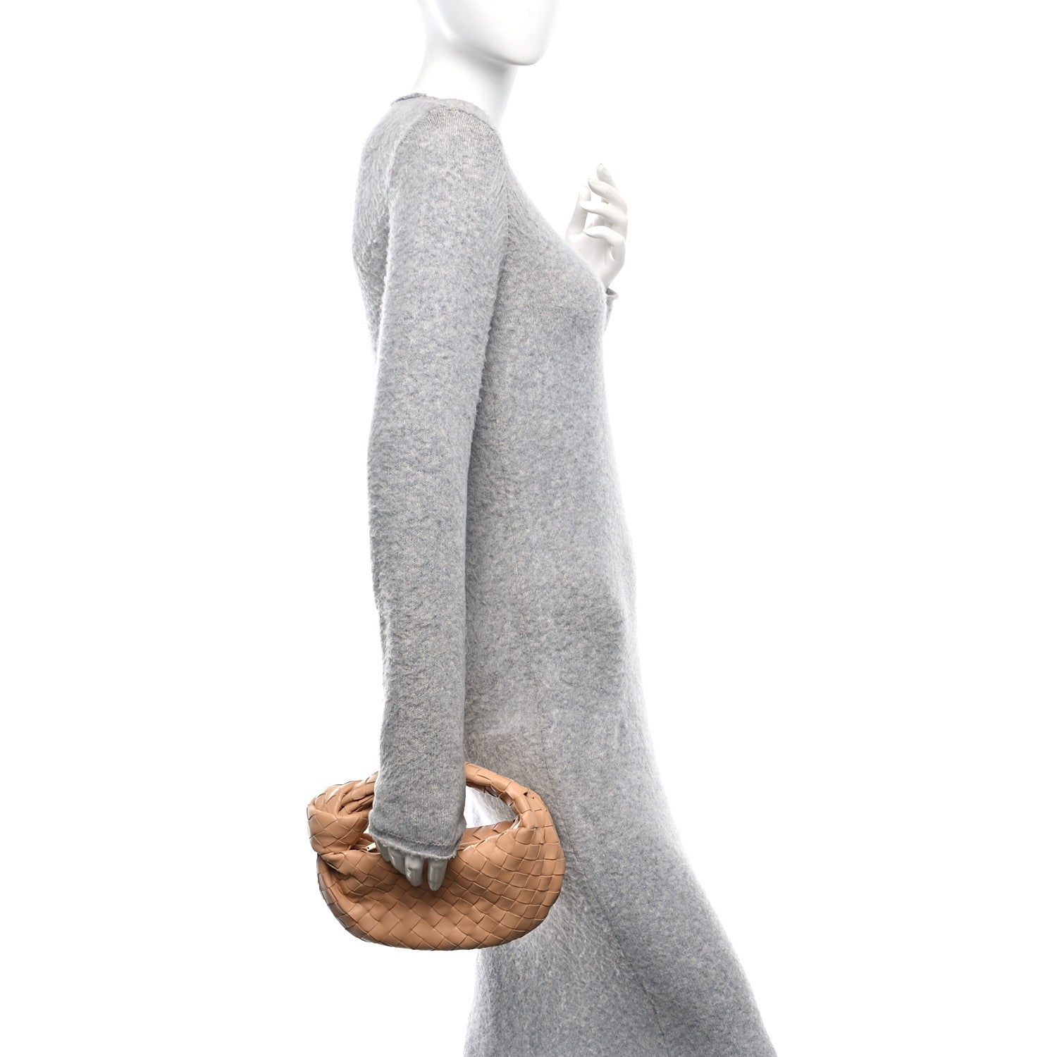 Bottega Veneta Nappa Intrecciato Mini Jodie Almond 2 of 11