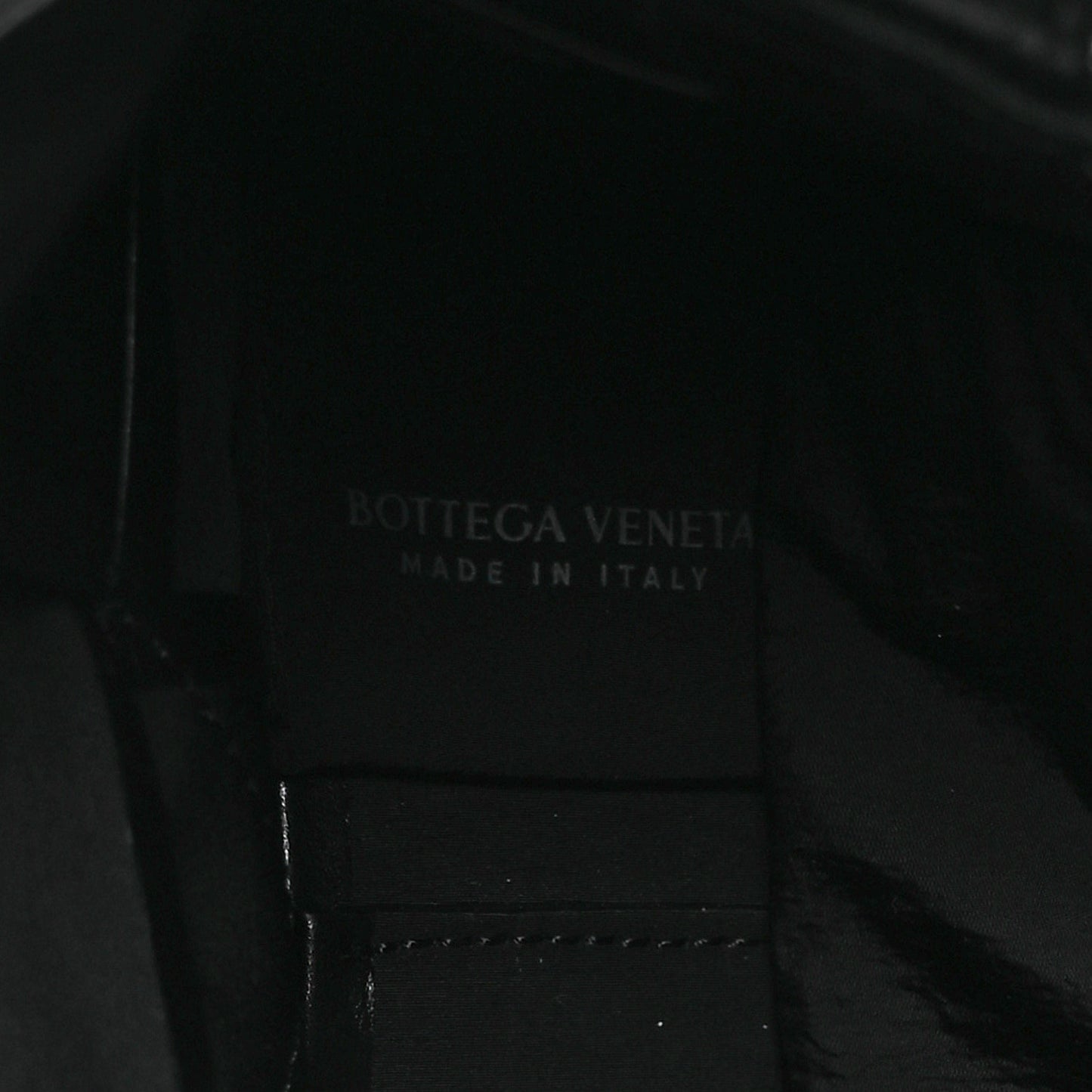 Paper Calfskin Maxi Intreccio Cassette Crossbody Bag Black