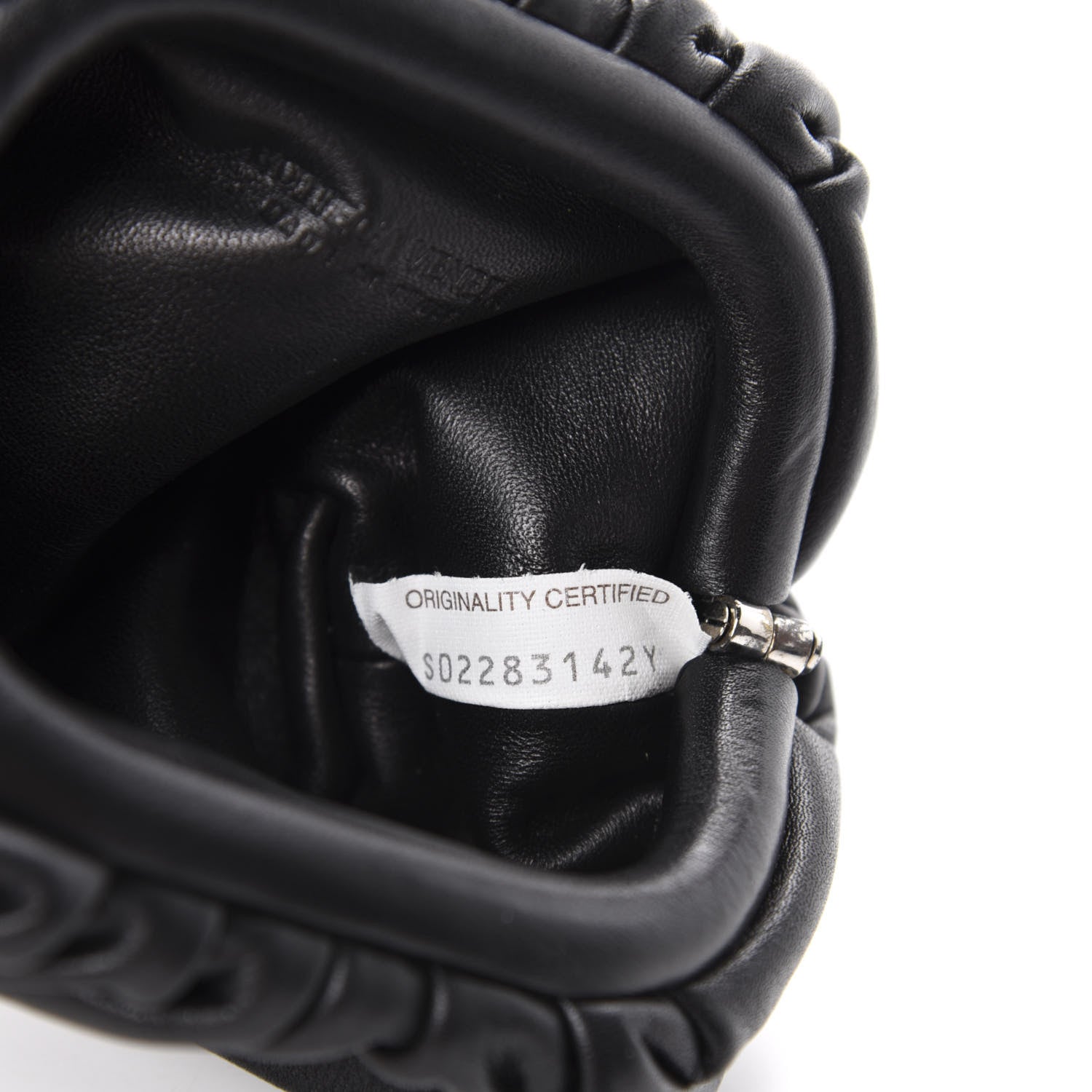 Bottega Veneta Butter Calfskin Coin Purse Black 9 of 11