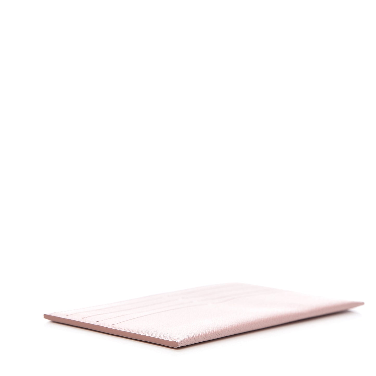 Calfskin Felicie Card Holder Insert Rose Ballerine