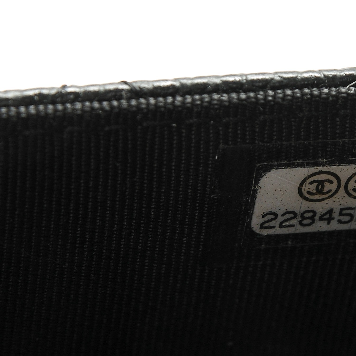 Chanel Caviar Quilted Wallet On Chain WOC Black 8 of 8