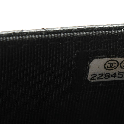 Chanel Caviar Quilted Wallet On Chain WOC Black 8 of 8