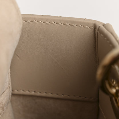Christian Dior Lambskin Cannage Mini Lady Dior Sand 11 of 14