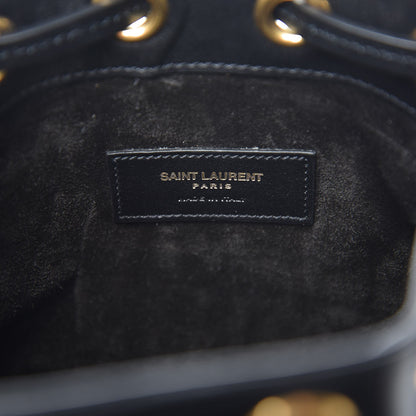 Saint Laurent Calfskin Small Emmanuelle Bucket Bag Black 6 of 8