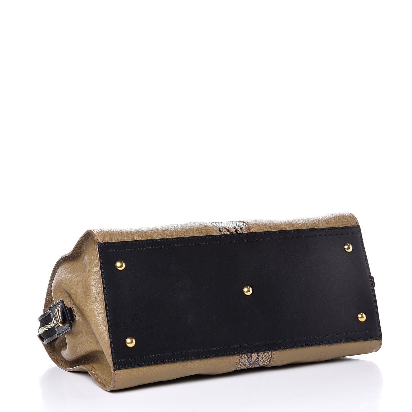 Calfskin Python Medium Cabas Chyc Brown