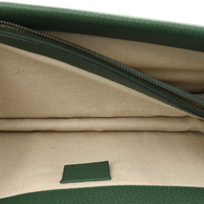 Gucci Pebbled Calfskin Small Dionysus Shoulder Bag Emerald 5 of 12