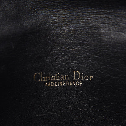 Christian Dior Monogram Envelope Flap Clutch Black 6 of 8