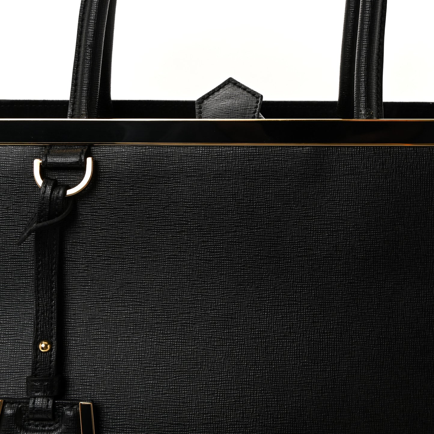 Vitello Elite Large 2Jours Tote Black