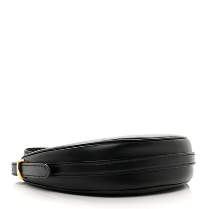 Prada Soft Calfskin Arque Shoulder Bag Black 4 of 9