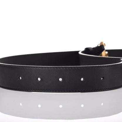 Gucci Calfskin Double G 30mm Belt 100 40 Black 5 of 8
