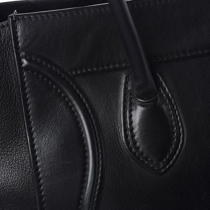 Celine Smooth Calfskin Medium Phantom Luggage Black 16 of 29