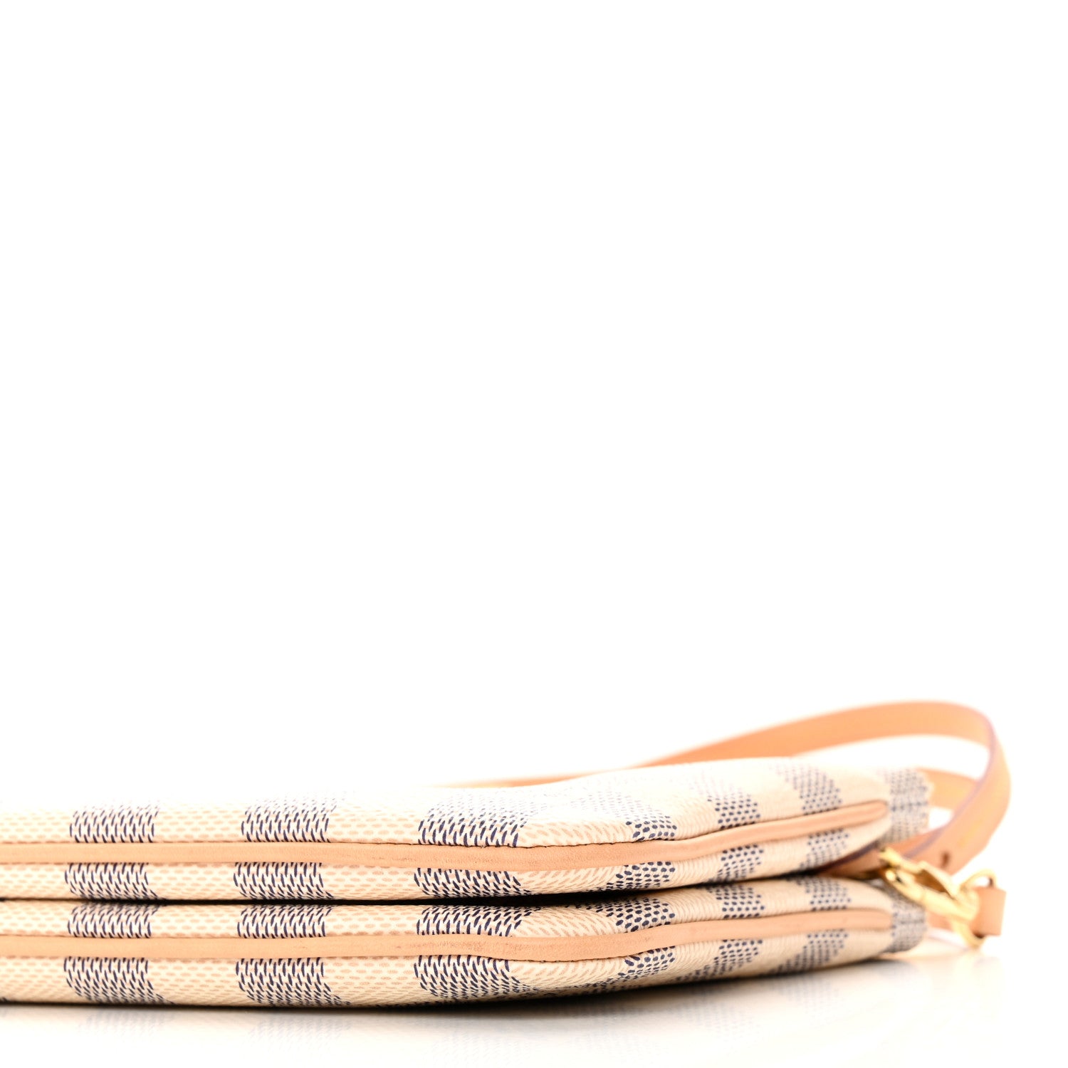 Louis Vuitton Damier Azur Double Zip Pochette 10 of 10