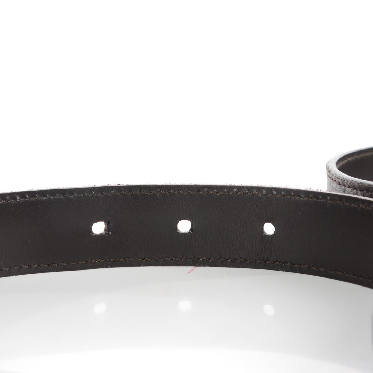 Calfskin Belt 90 36 Dark Brown