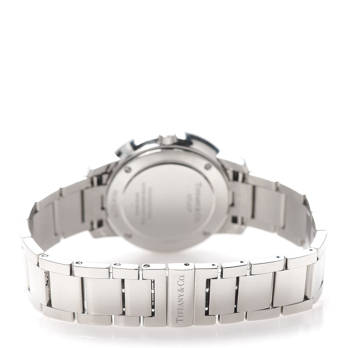 Stainless Steel Diamond Bezel 31mm Atlas 2-Hand Quartz Watch Ice Blue