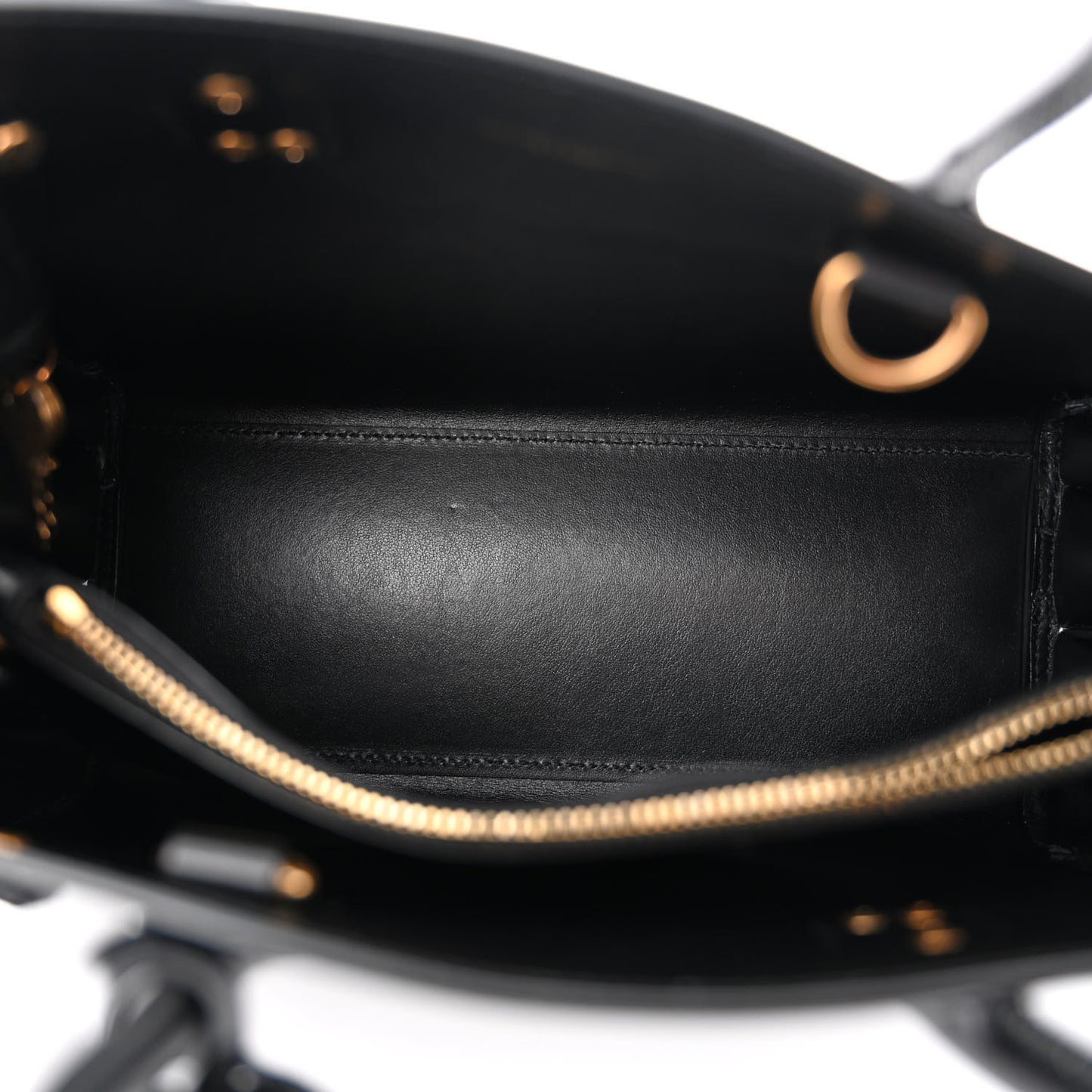 Calfskin Baby Sac De Jour Black