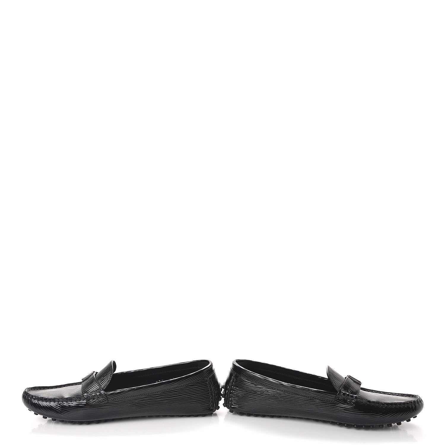 Louis Vuitton Electric Epi Driving Loafers 37 Black 5 of 12
