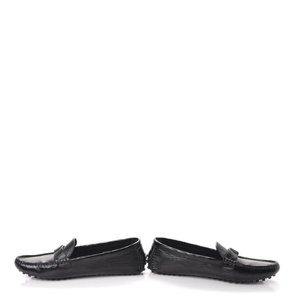 Louis Vuitton Electric Epi Driving Loafers 37 Black 5 of 12