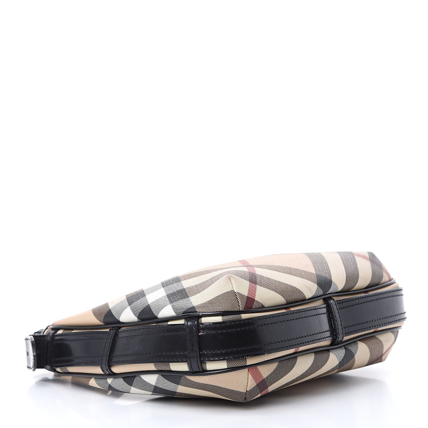Burberry Nova Check Shoulder Bag Black 4 of 16