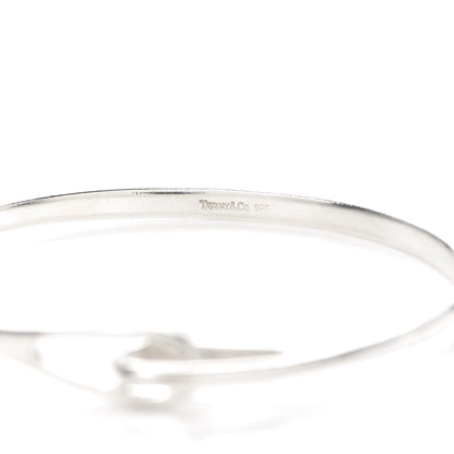 Tiffany Sterling Silver Interlocking Loops Bangle Bracelet 4 of 4