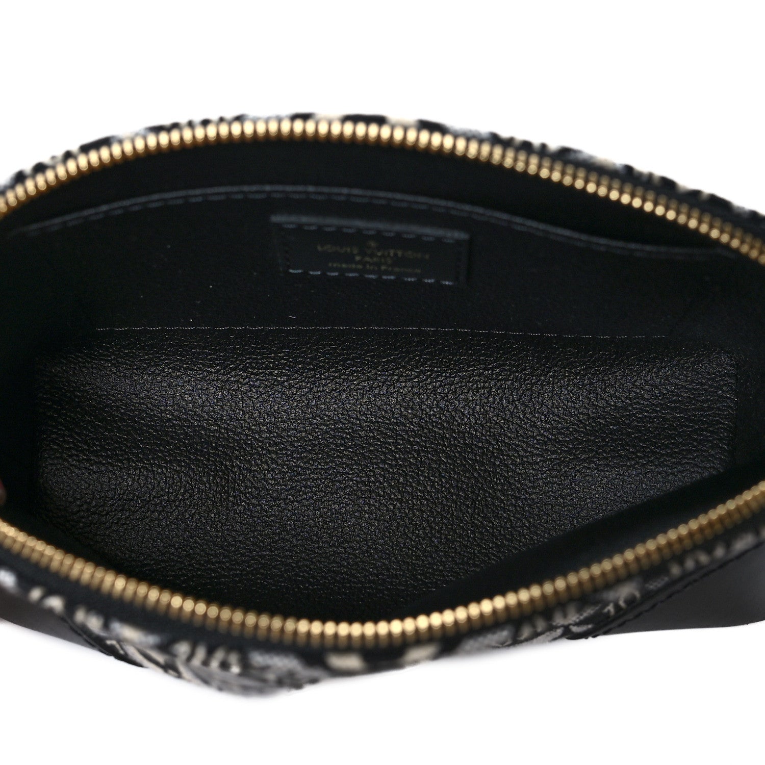 Louis Vuitton Jacquard Since 1854 Cosmetic Pouch PM Grey 5 of 9