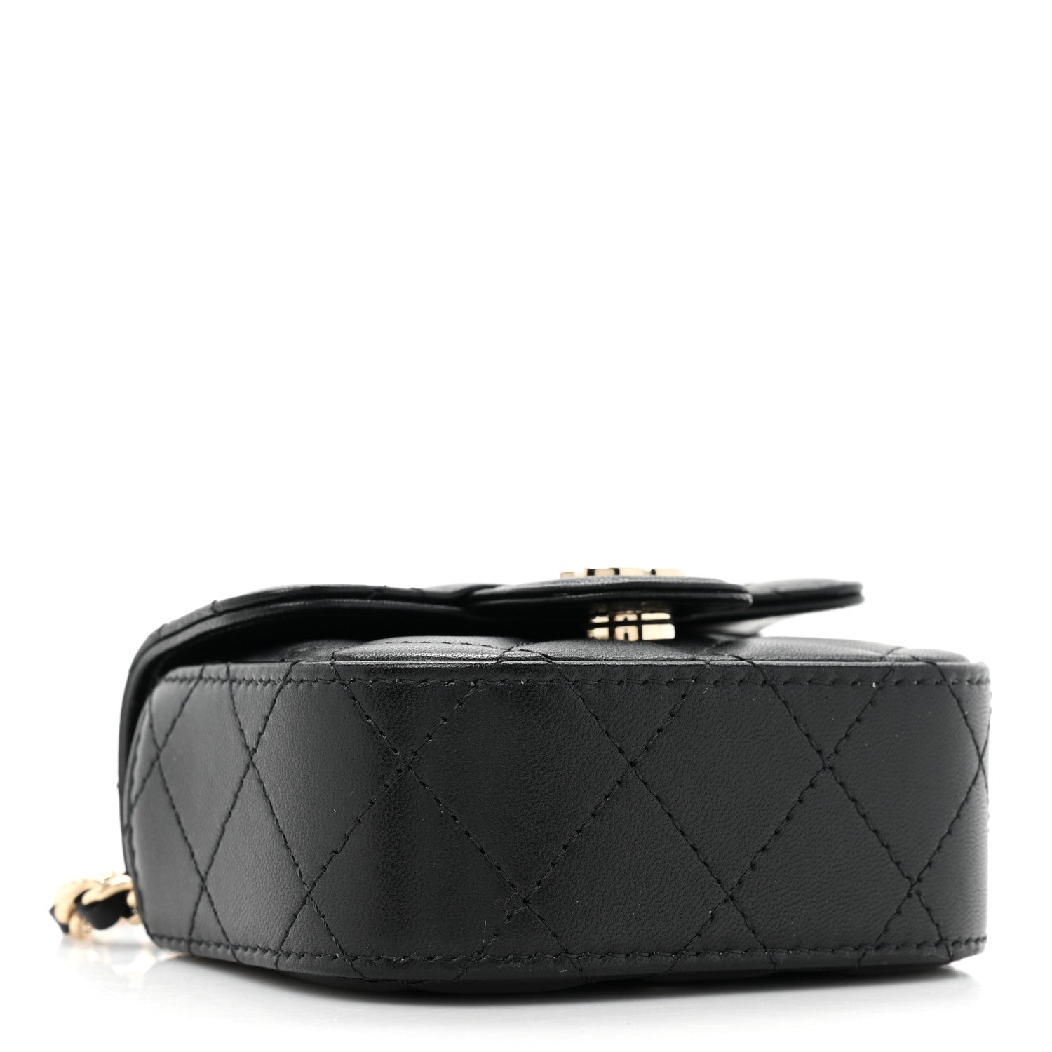 Chanel Caviar Quilted Mini Clutch With Chain Black 4 of 11