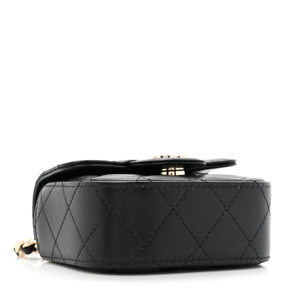 Chanel Caviar Quilted Mini Clutch With Chain Black 4 of 11