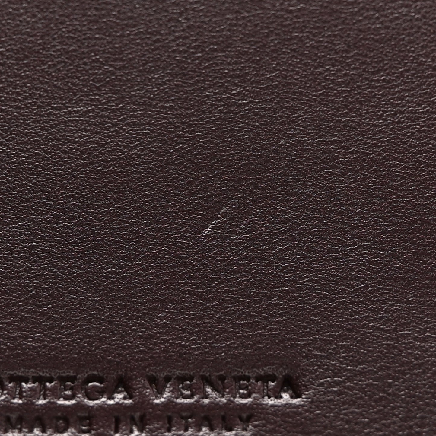 Nappa Intrecciato Flap Wallet Bordeaux
