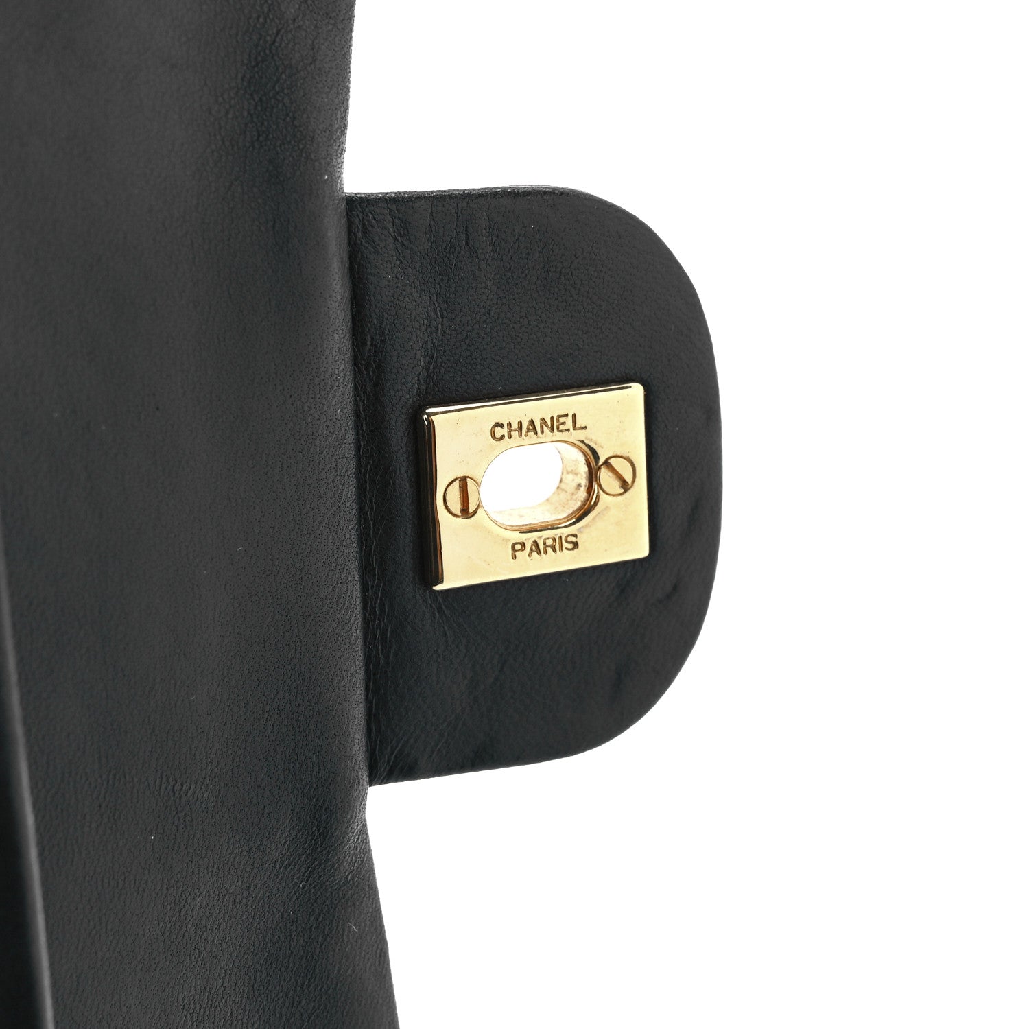 Chanel Lambskin Quilted Small Double Flap Black 7 of 13