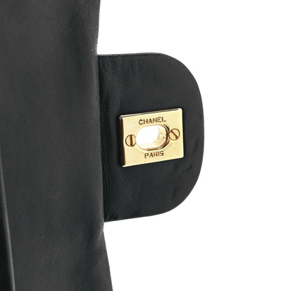 Chanel Lambskin Quilted Small Double Flap Black 7 of 13
