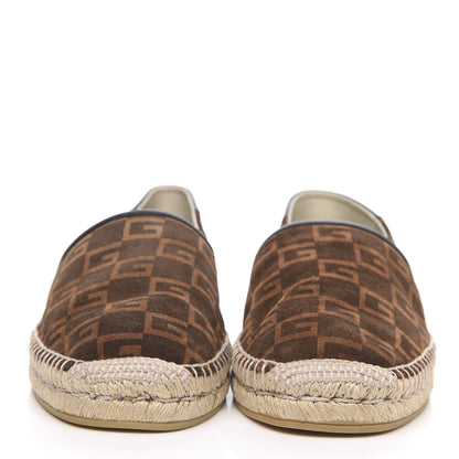 Gucci Suede Square G Mens Espadrilles 8 Sigaro 2 of 9