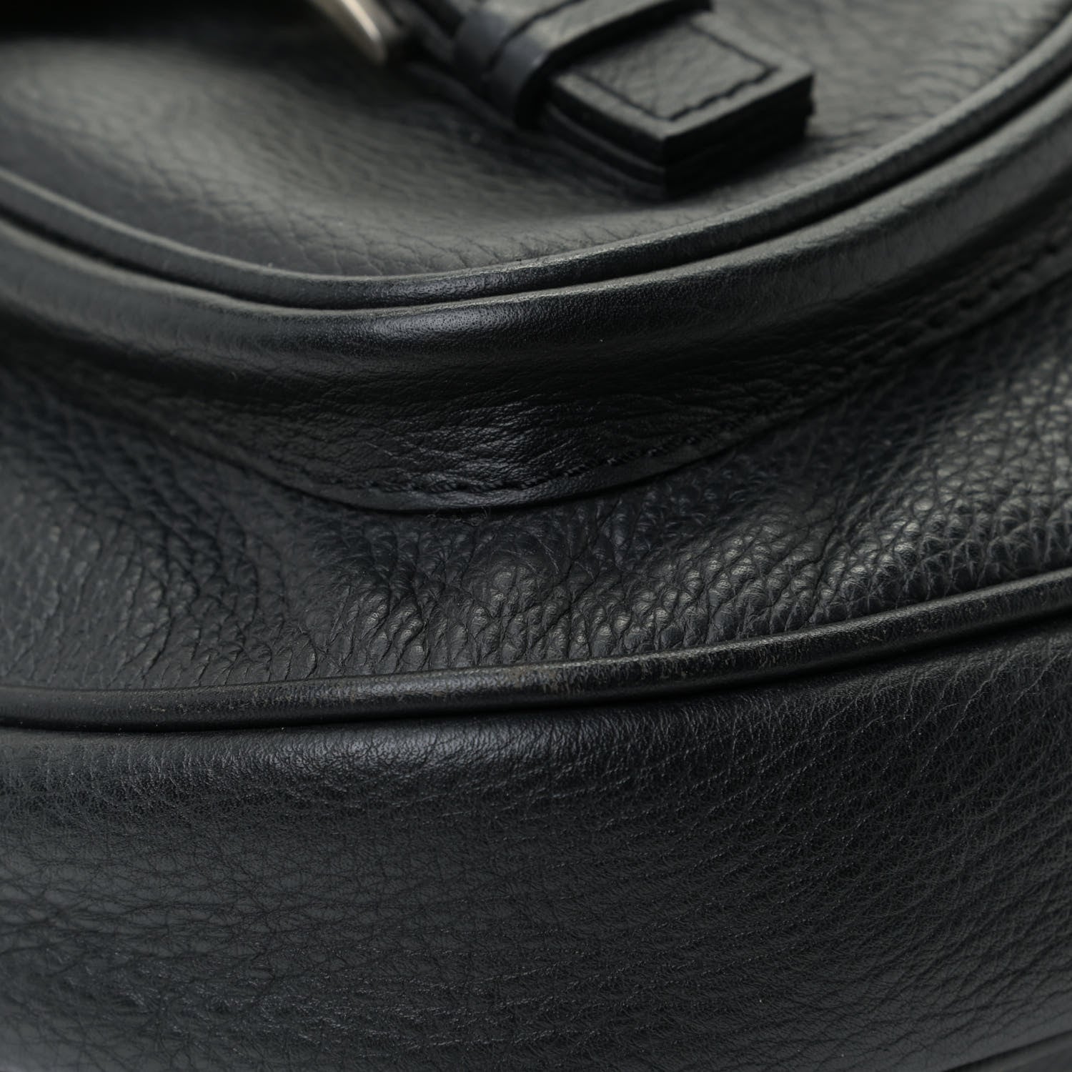 Prada Vitello Daino Pocket Hobo Black 13 of 15
